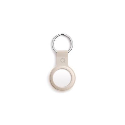 Aiino - GiGiTag Silicon holder with keychain for AirTag - Sand