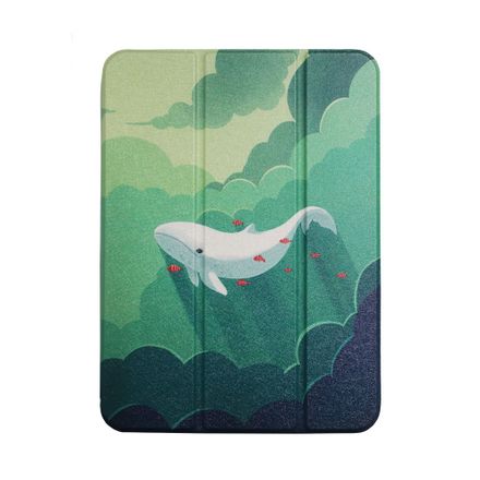 Comma puzdro Lingos Case with Pencil Slot pre iPad 10-11 Gen 2022/2025 - Sky Fish