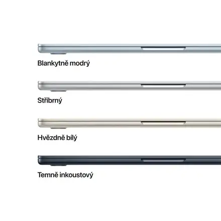 MacBook Air 13" Apple M5 10C CPU 8C GPU 16GB 512GB Strieborný INT English