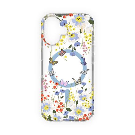 iDeal Fashion Clear Case MagSafe iPhone 16 Artistic Garden