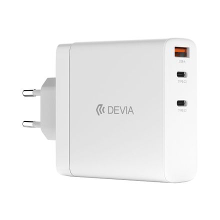 Devia sieťová nabíjačka Extreme Speed PD 2C+A GaN Charger 140W - White