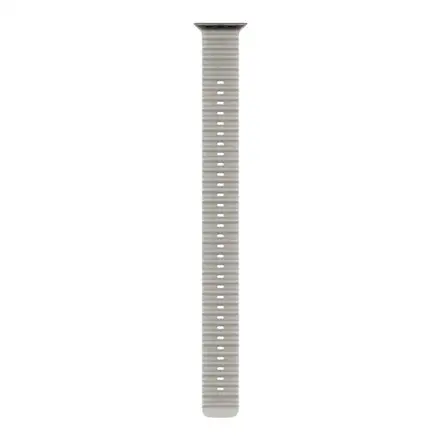 Apple Watch 49mm Translucent Grey Ocean Band Extension - Black Titanium Finish