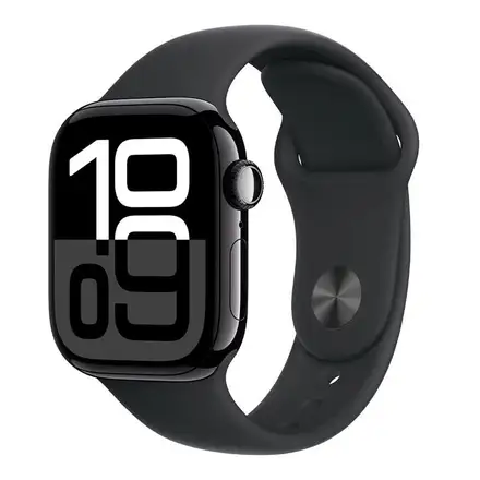 Apple Watch Series 10 GPS + Cellular 46mm puzdro z klavírne čierneho hliníka *Trieda C* 