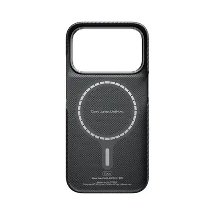 Pitaka kryt Edge Case pre iPhone 18 Pro - Black/Grey