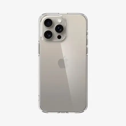 Spigen kryt Ultra Hybrid pre iPhone 15 Pro - Crystal Clear