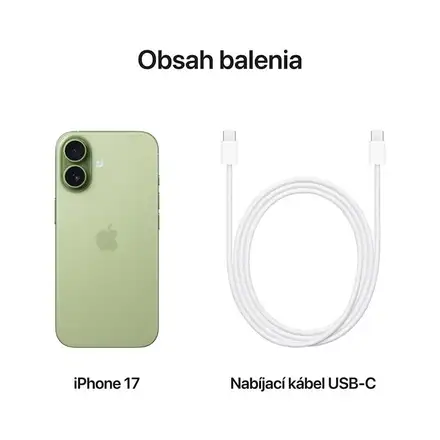 iPhone 17 256 GB šalviová *Trieda A*