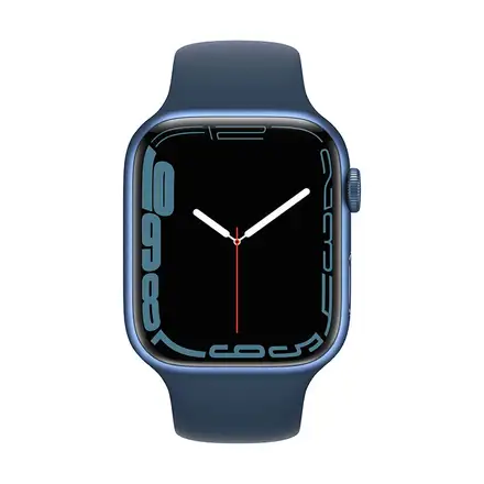 Apple Watch Series 7 GPS 45mm puzdro z modrého hliníka *Trieda C*