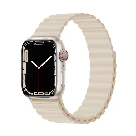Devia remienok Deluxe Series Sport3 Silicone Magnet Band 40/41/42mm - Starlight
