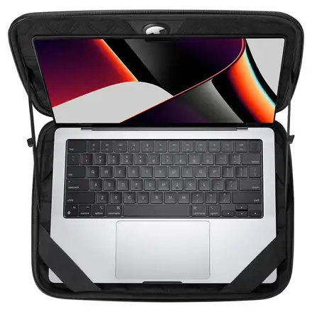 Spigen puzdro Rugged Armor Pro pre Macbook Pro 16" M1/M2/M3/M4 - Black