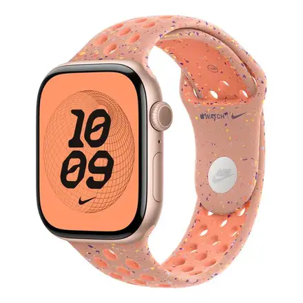 Apple Watch 46mm Alpenglow Pink Nike Sport Band - S/M