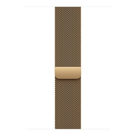 Apple Watch 46mm Radiant Gold Milanese Loop - M/L