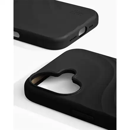 iDeal Fashion Soft Swirl Silicone Case MagSafe iPhone 17 Velvet Black