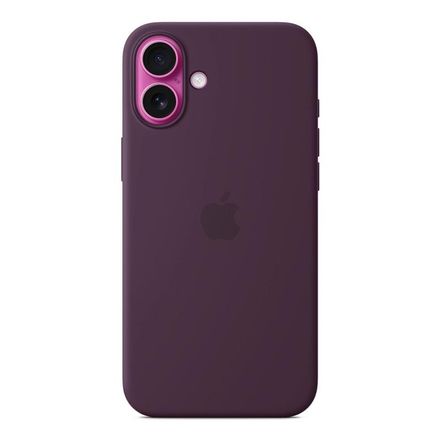 iPhone 16 Plus Silicone Case with MagSafe - Plum
