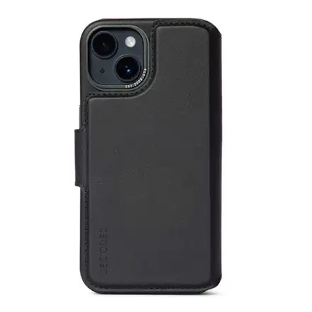 Decoded puzdro Leather Detachable Wallet MagSafe pre iPhone 14 Plus - Black