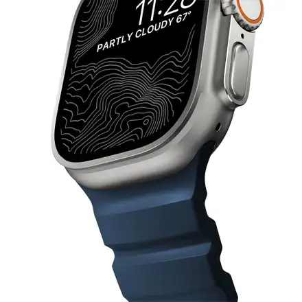 Nomad remienok Rocky Point Band pre Apple Watch 46/49mm - Atlantic/Natural