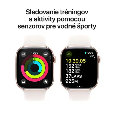 Apple Watch Series 10 GPS 42mm puzdro z ružovozlatého hliníka *Trieda B*