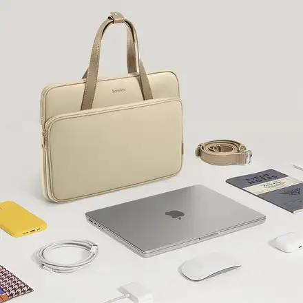 TomToc taška Premium H22 pre Macbook Pro 14" M1/M2/M3/M4 - Khaki