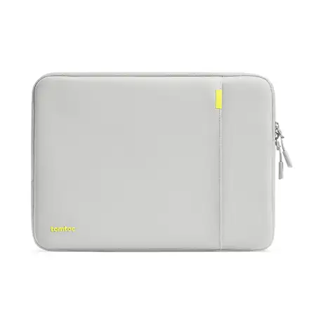 Tomtoc puzdro Recycled Sleeve with Pouch pre Macbook Pro 14" M1/M2/M3/M4 - Gray