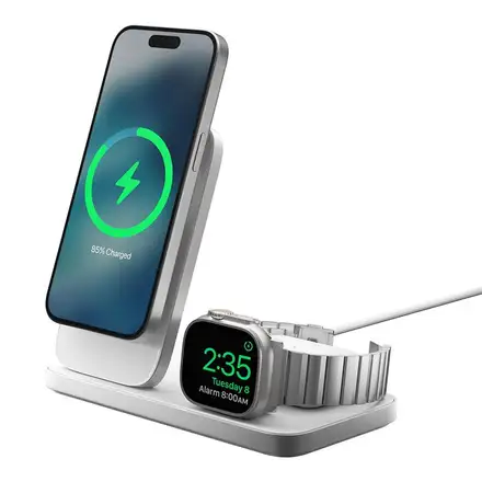 Nomad Stand One Max Qi2 25W 4th Gen - Silver