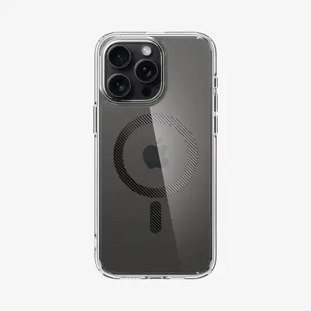 Spigen kryt Ultra Hybrid Magsafe pre iPhone 15 Pro - Carbon Fiber