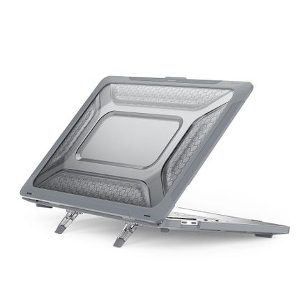 Devia kryt Super Scratch-Proof Hard Jacket pre Macbook Air 13" 2020 - Gray