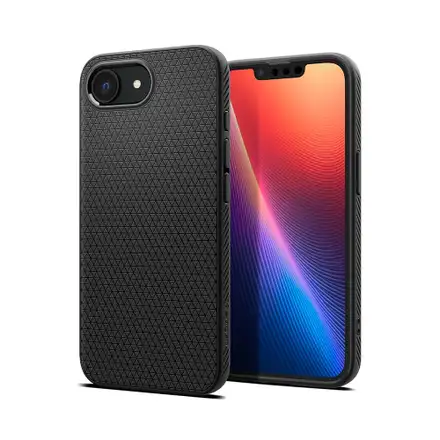 Spigen kryt Liquid Air pre iPhone 16e/17e - Matte Black
