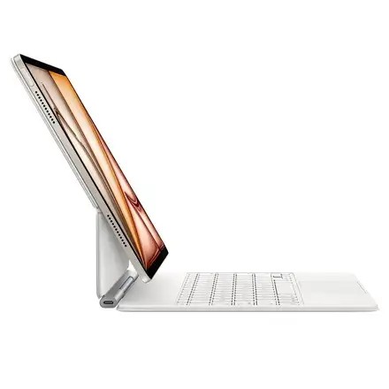 Apple Magic Keyboard pre iPad Air 13" (M3 a M2) - Slovenská - Biela *Rozbalený*