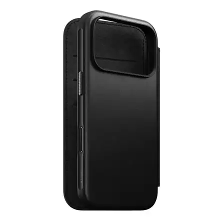 Nomad puzdro Modern Leather Folio Magsafe pre iPhone 17 Pro - Black