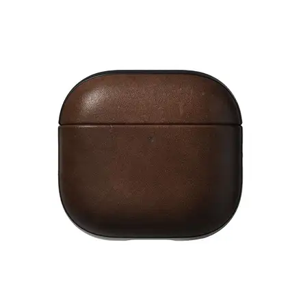Nomad puzdro Leather Case pre Apple Airpods 4/5 - Brown