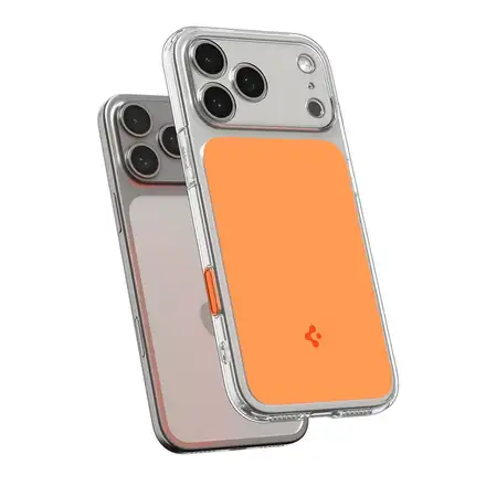 Spigen kryt Ultra Hybrid T Magsafe pre iPhone 17 Pro - Glossy Orange