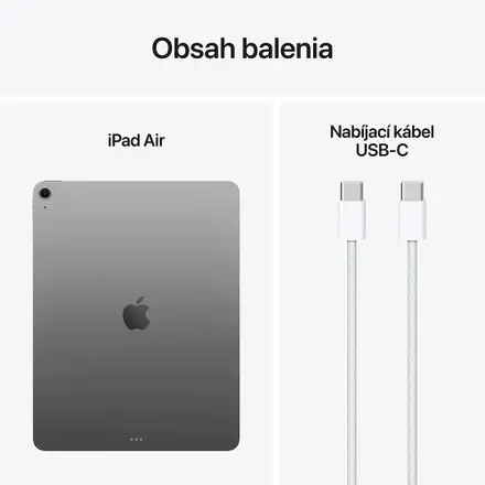 iPad Air 13" Wi-Fi 128GB Kozmický sivý (2025)