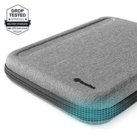 TomToc puzdro Smart A06 PadFolio Eva Case pre iPad Pro 12.9"/Pro, Air 13" - Gray