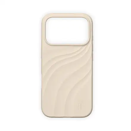 iDeal Fashion Soft Swirl Silicone Case MagSafe iPhone 17 Pro / 18 Pro Cloud Dancer