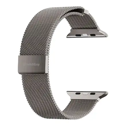 SwitchEasy remienok Mesh Stainless Steel pre Apple Watch 44/45/46mm - Natural