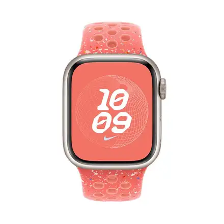 Apple Watch 41mm Magic Ember Nike Sport Band - S/M