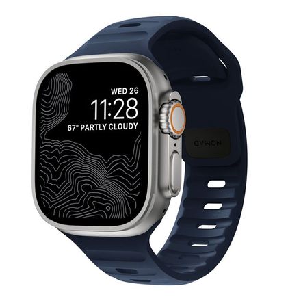 Nomad remienok Sport Strap pre Apple Watch 44-49mm - Atlantic Blue