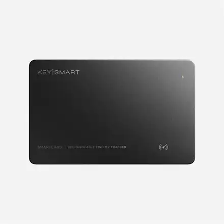 KeySmart SmartCard s Apple Find My - čierna