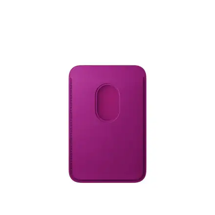 iPhone FineWoven Wallet with MagSafe – Magenta