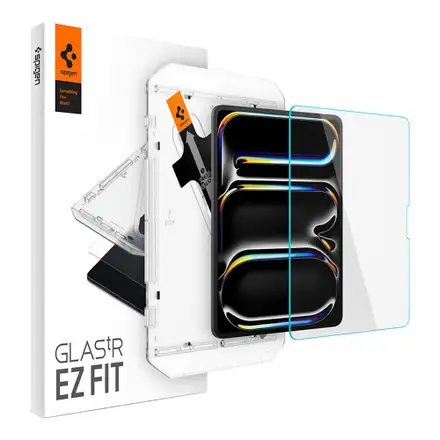 Spigen ochranné sklo Glass tR EZ Fit pre iPad Pro 13" M4 2024 - Clear