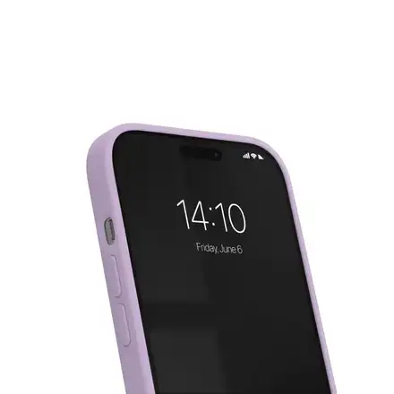 iDeal Silicone Case MagSafe iPhone 13/14/15/16e/17e Lavender Milk