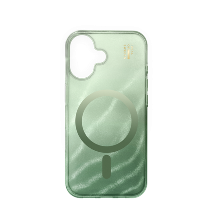 iDeal Fashion Clear Case MagSafe iPhone 17 Sage Green