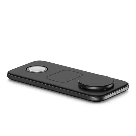 Satechi Qi2 Trio Wireless Charging Pad - Space Gray