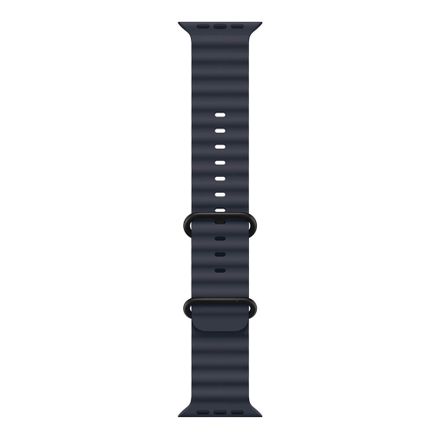 Apple Watch 49mm Navy Ocean Band - Black Titanium Finish
