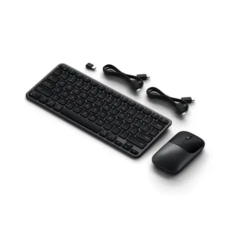Satechi klávesnica + myš Slim CEX1 Wireless Combo - Space Black