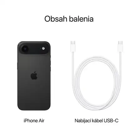 iPhone Air 256GB Vesmírna čierna *Rozbalený*