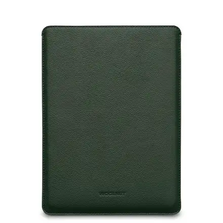 Woolnut Leather Sleeve for Macbook Pro 14 - Green