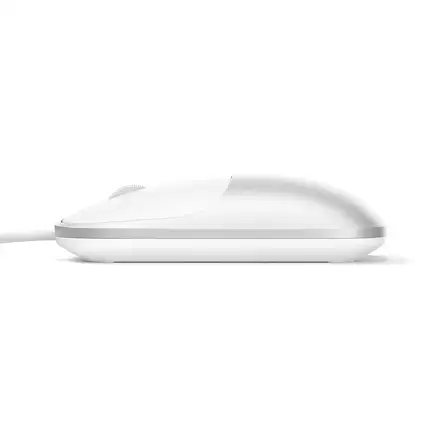 Satechi myš Slim LX Wired Mouse - Silver