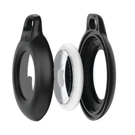 Belkin puzdro Waterproof Secure Holder with Key Ring pre AirTag - Black