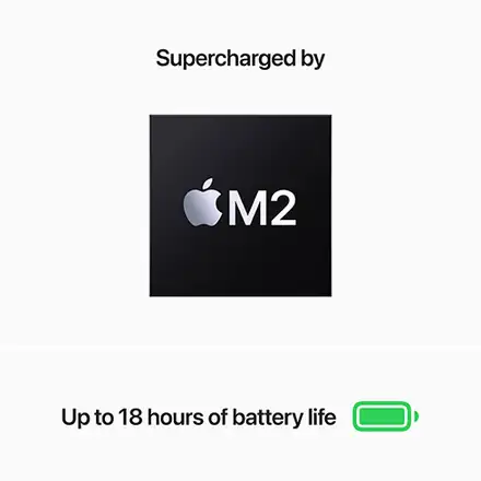 MacBook Air 13" M2 8C CPU 8C GPU 8/256 GB strieborná CZ *Použitý s DPH - Trieda C*
