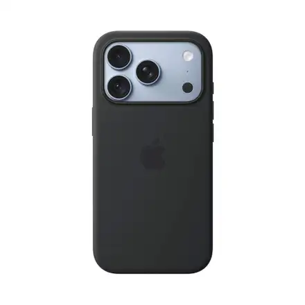 iPhone 18 Pro Silicone Case with MagSafe - Black